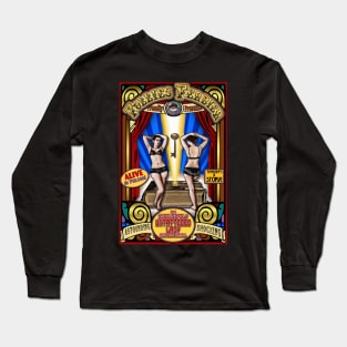 The Untattooed Lady Sideshow Poster 2 Long Sleeve T-Shirt